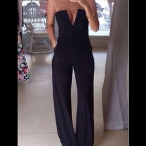 New Black jumpsuit size small